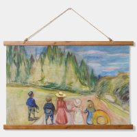 Edvard Munch - El bosque de cuento de hadas