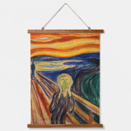 Tapiz Con Marco De Madera Edvard Munch - El Grito 1910