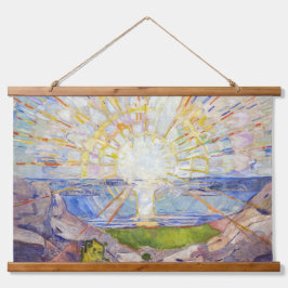 Tapiz Con Marco De Madera Edvard Munch - The Sun 1911
