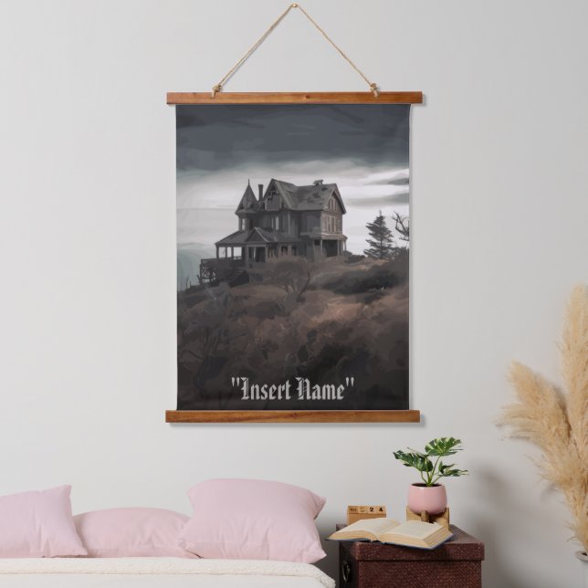 Tapiz Con Marco De Madera Eerie Seclusion (Dormitorio)