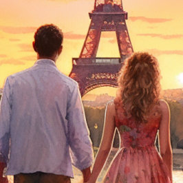 Tapiz Con Marco De Madera El amor alrededor del mundo