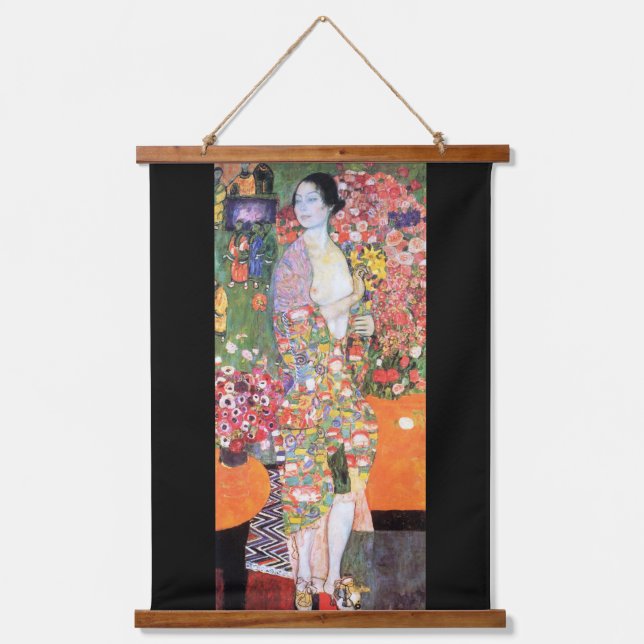Tapiz Con Marco De Madera El bailarín, Gustav Klimt (Anverso)