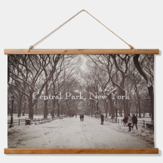 Tapiz Con Marco De Madera El centro comercial