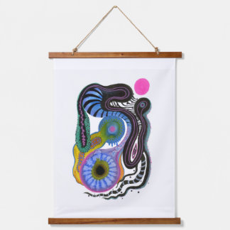 Tapiz Con Marco De Madera El ciclo de vida