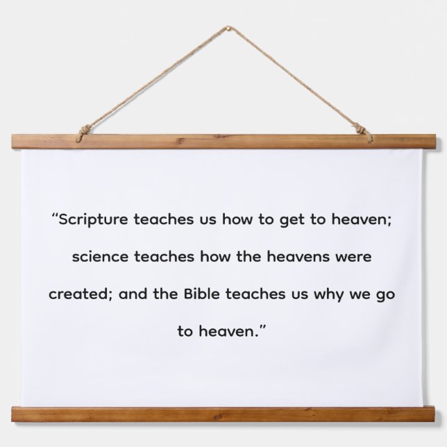 Tapiz Con Marco De Madera El cielo (Anverso )