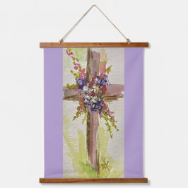 Tapiz Con Marco De Madera Él ha resucitado 