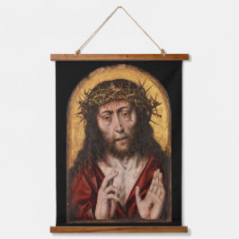 Tapiz Con Marco De Madera El hombre de la tristeza