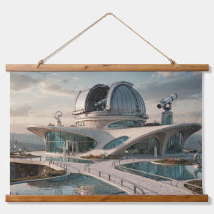 Tapiz Con Marco De Madera El Observatorio
