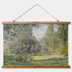 Tapiz Con Marco De Madera El Parque Monceau - Claude Monet
