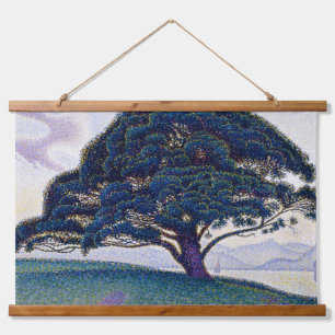 Tapiz Con Marco De Madera El Pino Bonaventure, Pintura al óleo, Paul Signac