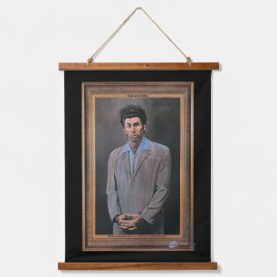 Tapiz Con Marco De Madera El retrato de Kramer