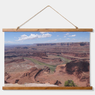 Tapiz Con Marco De Madera El río Colorado visto desde Dead Horse Point