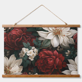 Tapiz Con Marco De Madera Encanto navideño de luz