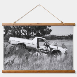 Tapiz Con Marco De Madera End of the Journey