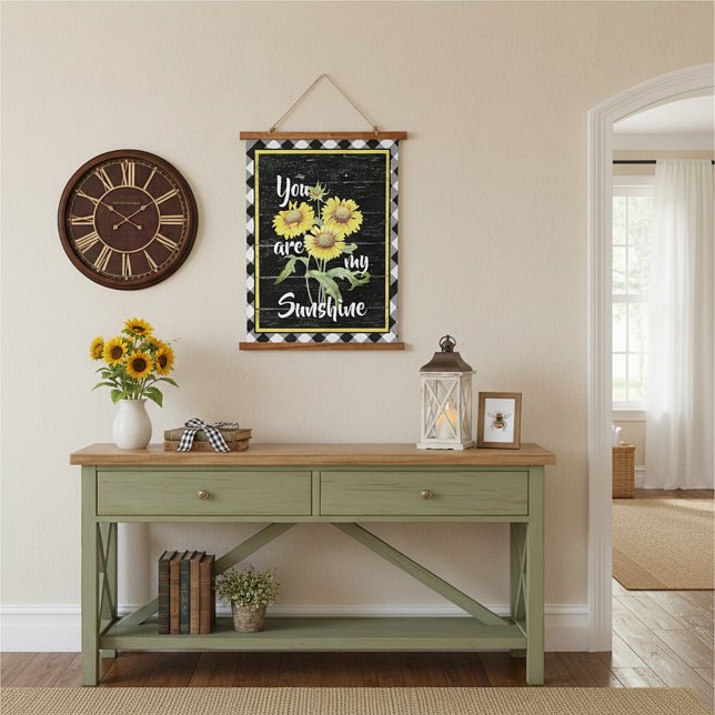 Tapiz Con Marco De Madera Eres mi sol (Subido por el creador)