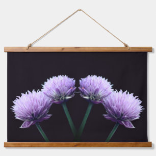 Tapiz Con Marco De Madera Escaleras de Flores