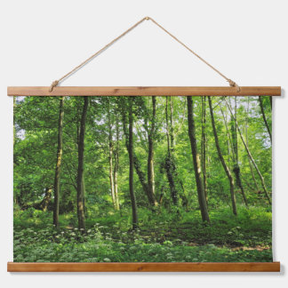 Tapiz Con Marco De Madera Escena de Woodland. Bosque de Blackweir, Cardiff