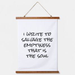 Tapiz Con Marco De Madera Escribo Tapiz De Muro De Madera Topada