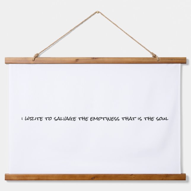 Tapiz Con Marco De Madera Escribo Tapiz De Muro De Madera Topada (Anverso )