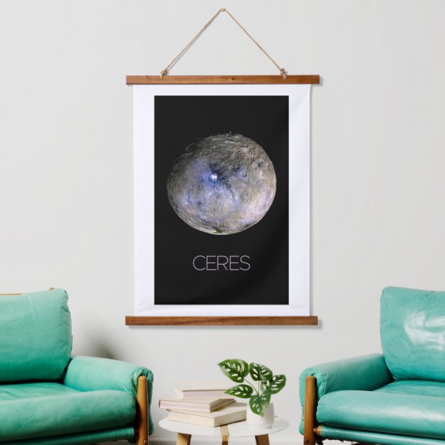 Tapiz Con Marco De Madera Espacio exterior, sistema solar, esferas del plane (Sala de estar)