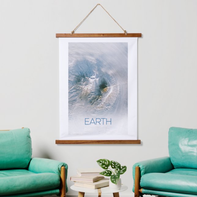 Tapiz Con Marco De Madera Espacio ultraterrestre, Cosmos, Sistema Solar, Pla (Sala de estar)