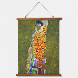 Tapiz Con Marco De Madera Esperanza, Gustav Klimt