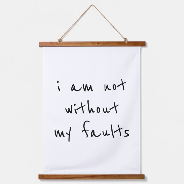 Tapiz Con Marco De Madera Fallas Madera Topada Tapiz de Muro (Anverso)