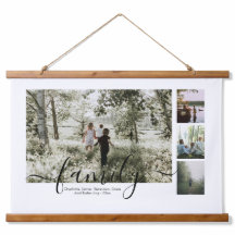 Familia de Collage de fotos de texto y fotografía