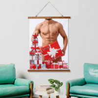 Feliz Navidad SlipperyJoe regalo rojo blanco plata