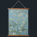 Tapiz Con Marco De Madera Florecimiento de Almond: Vincent Van Gogh<br><div class="desc">Flor de almendras. Pintado por Vincent Van Gogh en 1890. Esta imagen es de dominio público.</div>