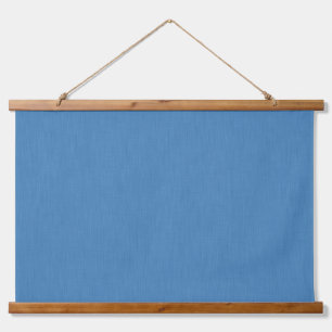 Tapiz Con Marco De Madera Fondo azul texturizado tranquilo y simple