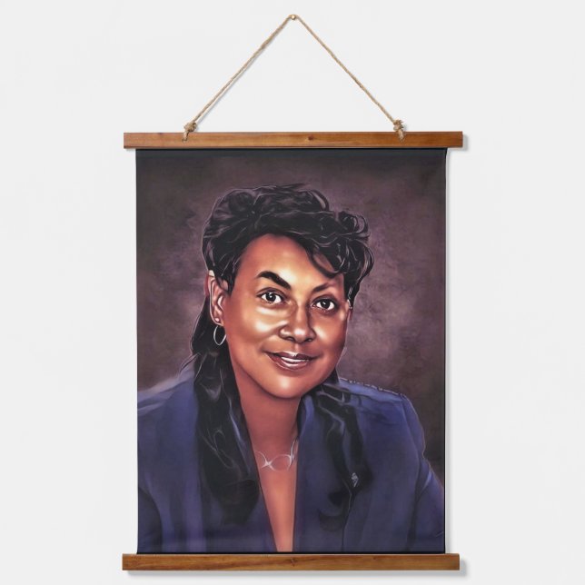 Tapiz Con Marco De Madera Foto (Anverso)