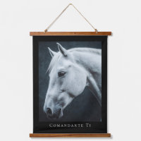 Foto de caballo personalizada ecuestre con marco n