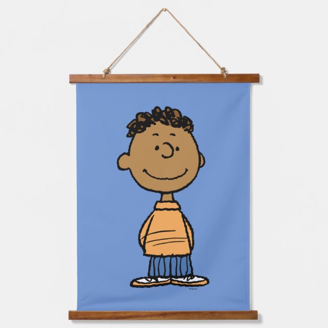 Tapiz Con Marco De Madera Franklin Smiling (Anverso)