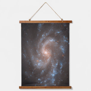 Tapiz Con Marco De Madera Galaxia Espiral Ngc 5584