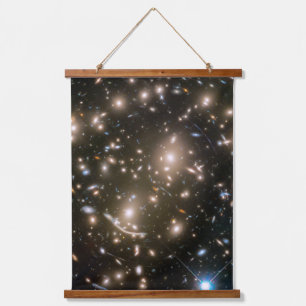 Tapiz Con Marco De Madera Galaxy Cluster Abell 370