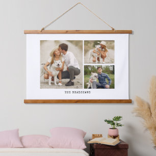Tapiz Con Marco De Madera Galería de 3 fotos personalizadas