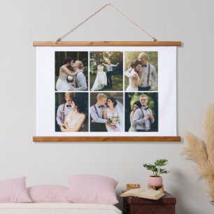 Tapiz Con Marco De Madera Galería de 6 fotos personalizadas
