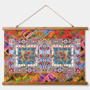 Tapiz Con Marco De Madera Galo de Barcelos, Portugal