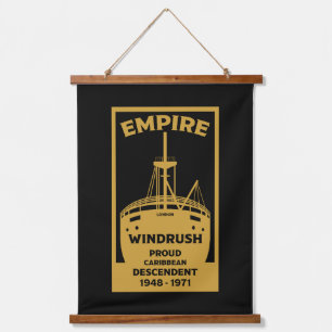 Tapiz Con Marco De Madera Generation Windrush T-Shirt