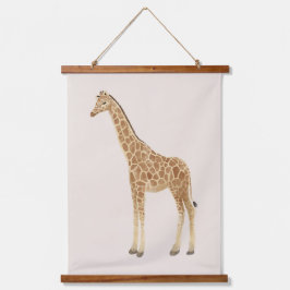 Tapiz Con Marco De Madera Giraffe Nursery Art Tapestry