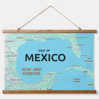 Tapiz Con Marco De Madera Golfo de México