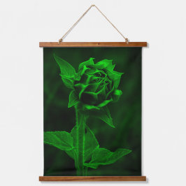 Tapiz Con Marco De Madera "Green Bud" 