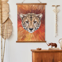 Guepardo Gato Salvaje Safari Africano Arte Animal 