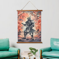 Guerrero Samurái; Arte Japonés Tradicional