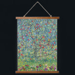 Tapiz Con Marco De Madera Gustav Klimt - Árbol de manzanas<br><div class="desc">Apple Tree I - Gustav Klimt,  Oil on Canvas,  1907</div>