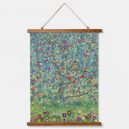 Tapiz Con Marco De Madera Gustav Klimt - Árbol de manzanas