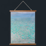 Tapiz Con Marco De Madera Gustav Klimt - Attersee<br><div class="desc">Attersee - Gustav Klimt, Oil on Canvas, 1910</div>