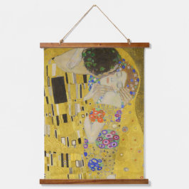 Tapiz Con Marco De Madera Gustav Klimt - El beso