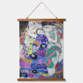 Tapiz Con Marco De Madera Gustav Klimt - La Virgen